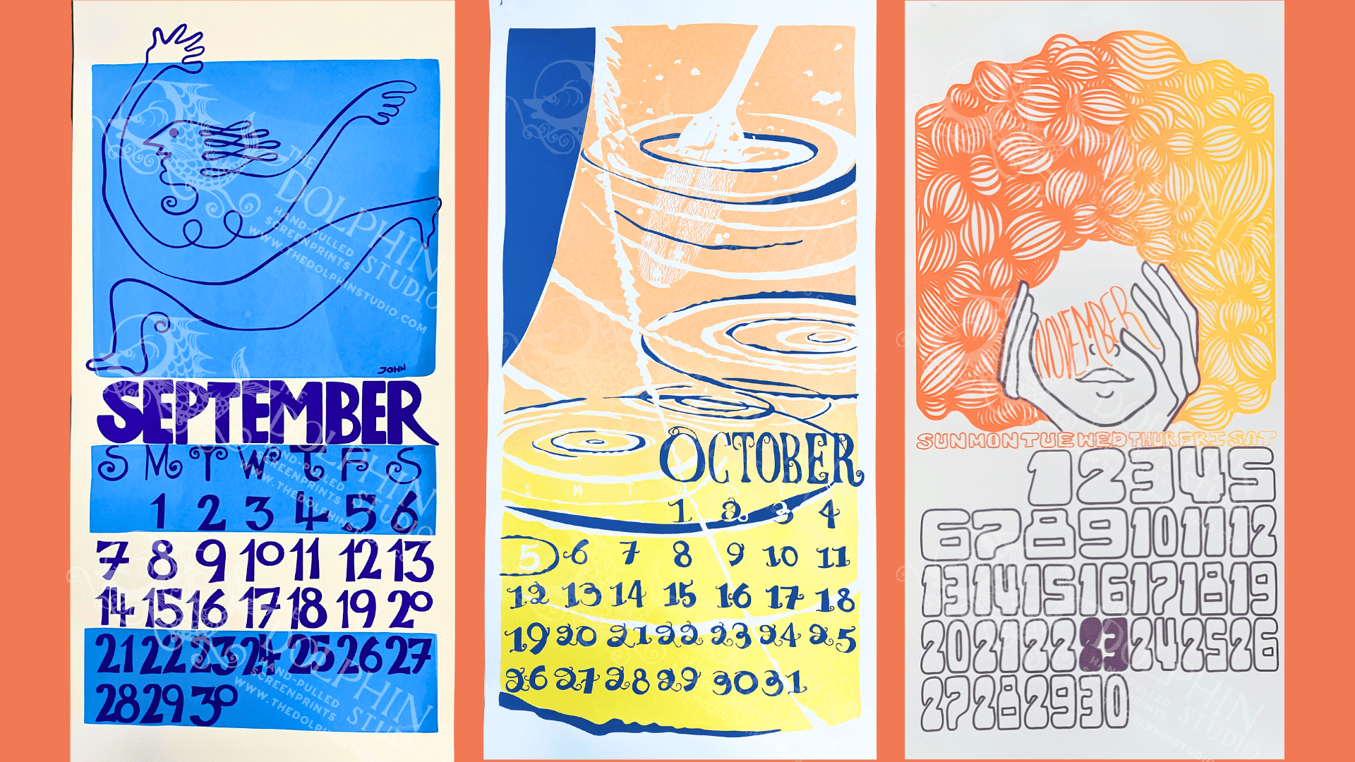 October 2025 Screensavers - The Dolphin Studio