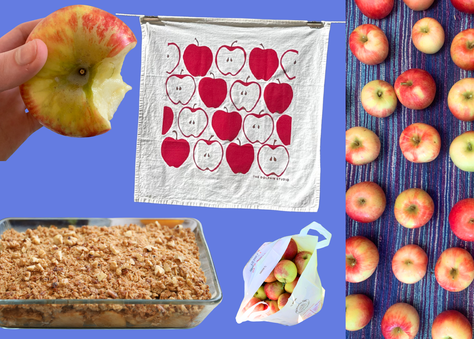Fall in the Berkshires -Apple Crisp with Kindergarten