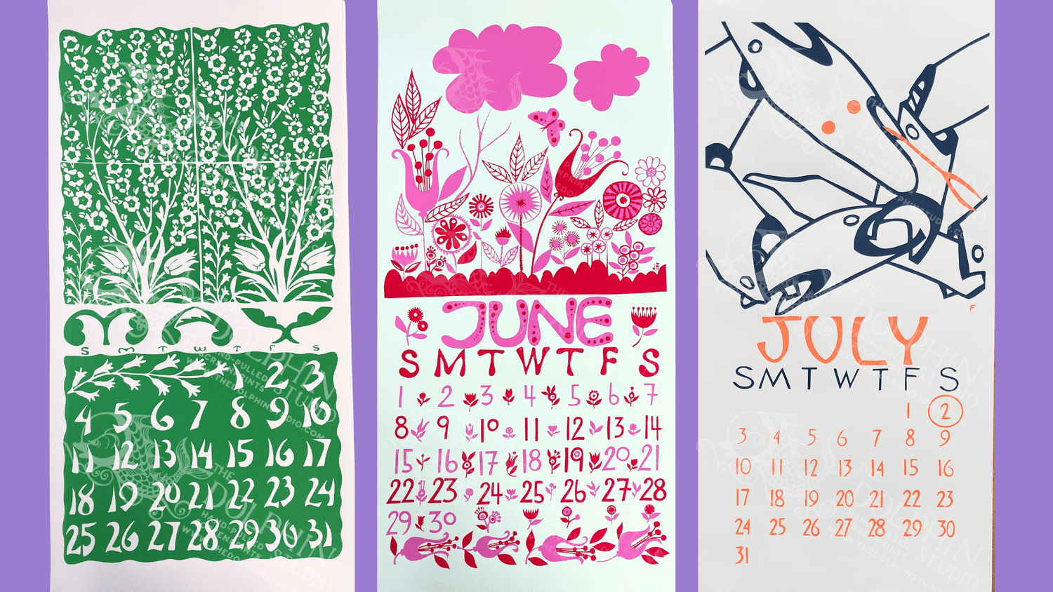 June 2025 Screensavers - The Dolphin Studio