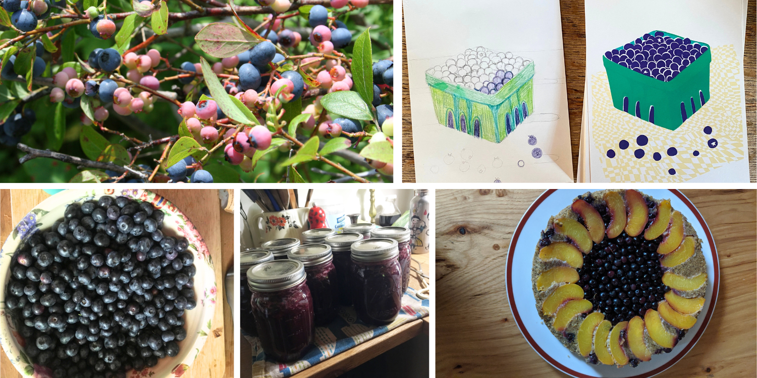 Blueberry Basil Jam - The Dolphin Studio