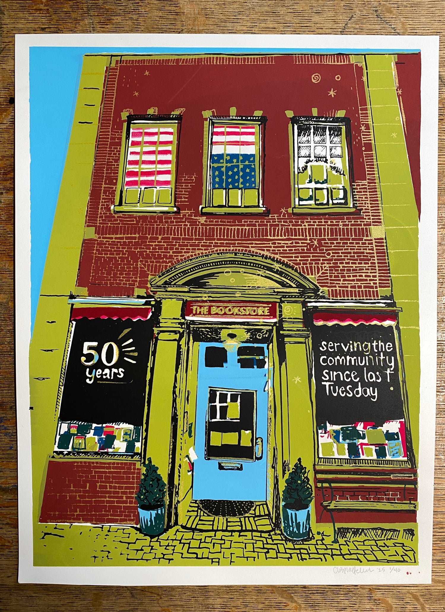 The Bookstore, Lenox MA - The Dolphin Studio