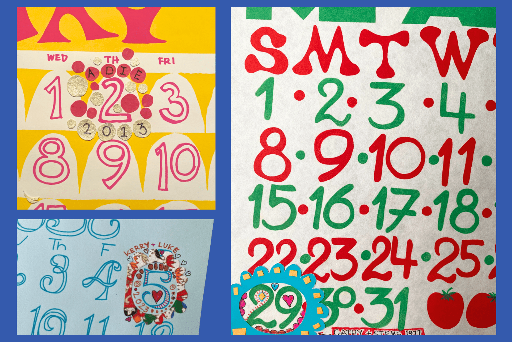 Embellished Dates: A Personal Touch for 2025 - The Dolphin Studio