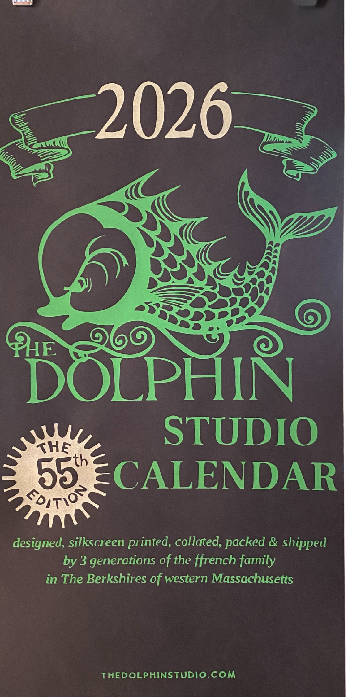 2026 Dolphin Studio Calendar Archive Prints