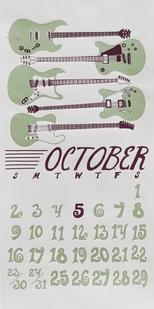 2022 Dolphin Studio Calendar Archive Print - The Dolphin Studio