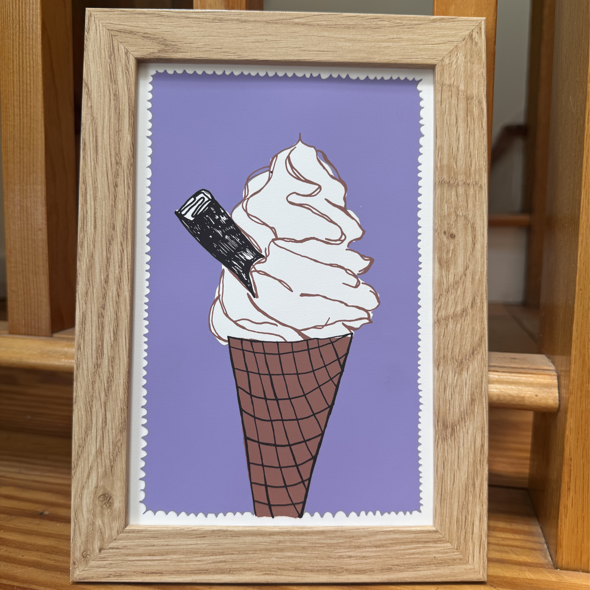 Ice Cream Cone (August 2026 Print Club Print)