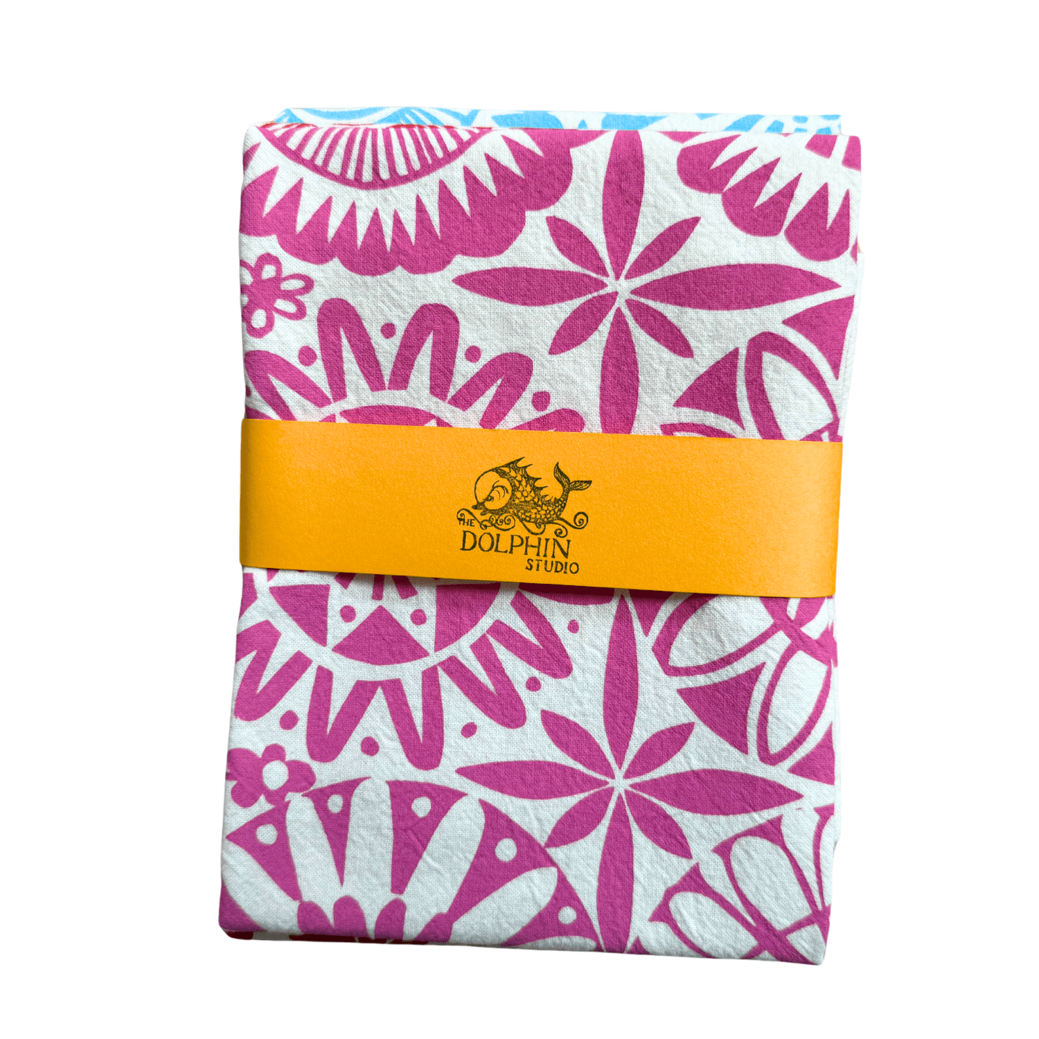 Jardín de Flores - Napkins - Set of 4 - mixed brights - The Dolphin Studio