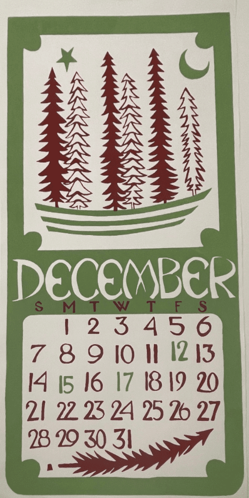 2014 Dolphin Studio Calendar Archive Print - The Dolphin Studio