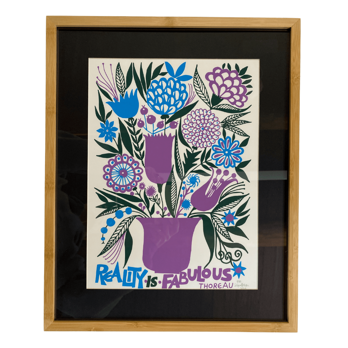 Framed Print - Reality is Fabulous - The Dolphin Studio
