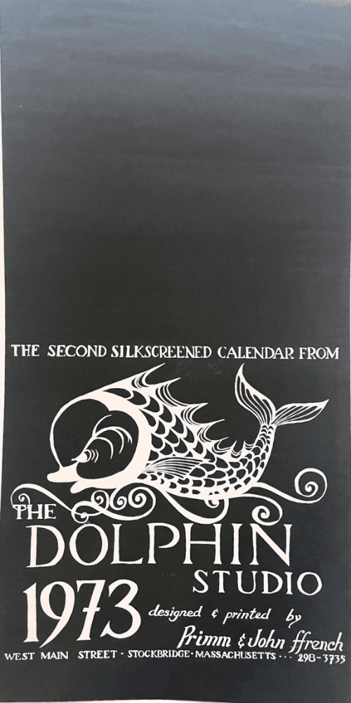 1973 Dolphin Studio Calendar Archive Prints - The Dolphin Studio