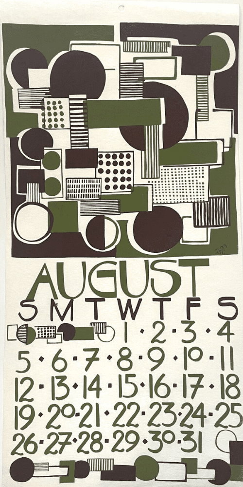 1973 Dolphin Studio Calendar Archive Prints - The Dolphin Studio