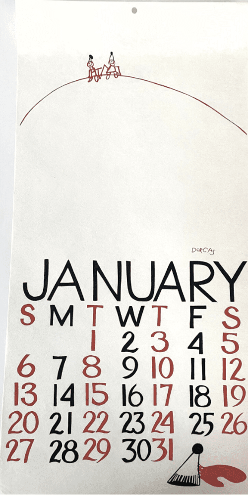 1974 Dolphin Studio Calendar Archive Prints - The Dolphin Studio