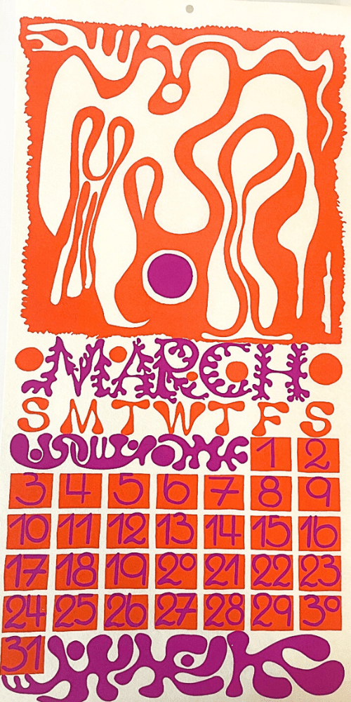 1974 Dolphin Studio Calendar Archive Prints - The Dolphin Studio