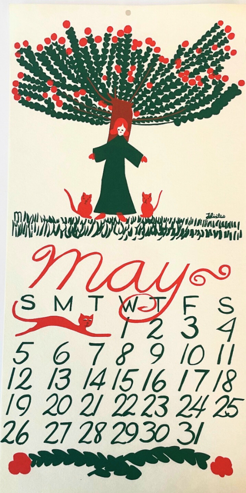 1974 Dolphin Studio Calendar Archive Prints