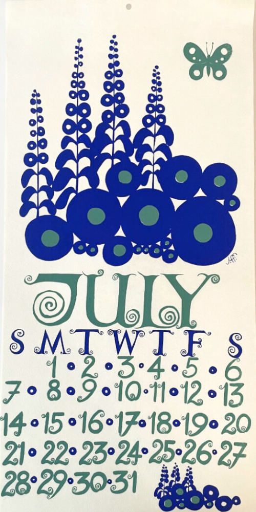 1974 Dolphin Studio Calendar Archive Prints