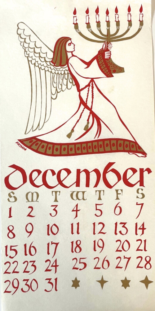 1974 Dolphin Studio Calendar Archive Prints