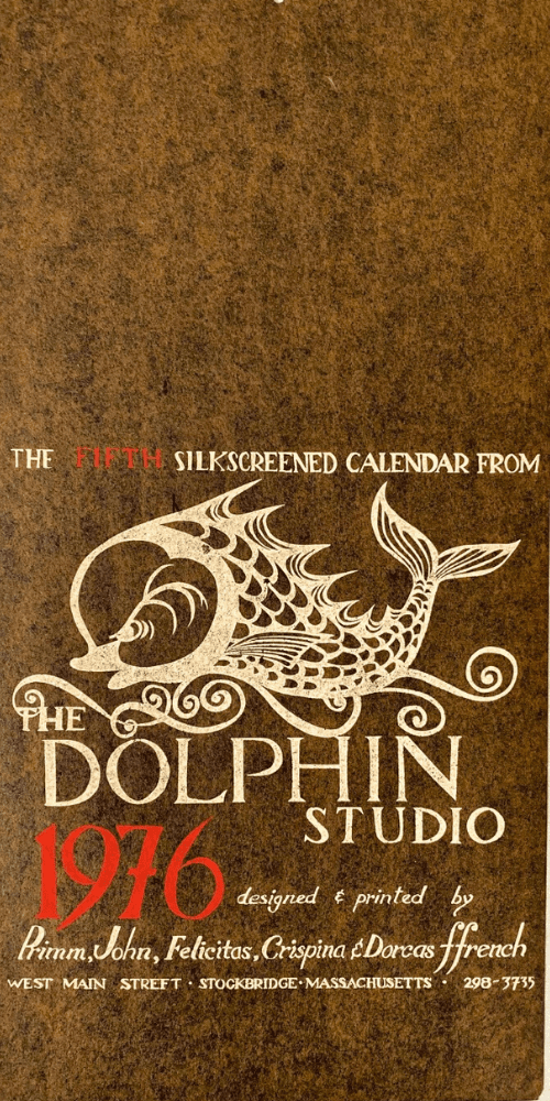 1976 Dolphin Studio Calendar Archive Prints - The Dolphin Studio