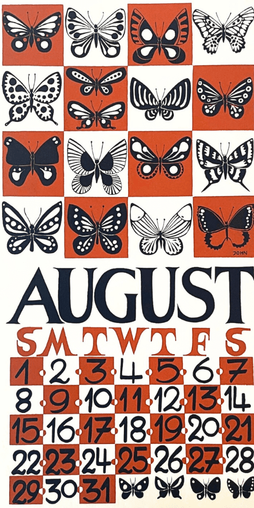 1976 Dolphin Studio Calendar Archive Prints - The Dolphin Studio