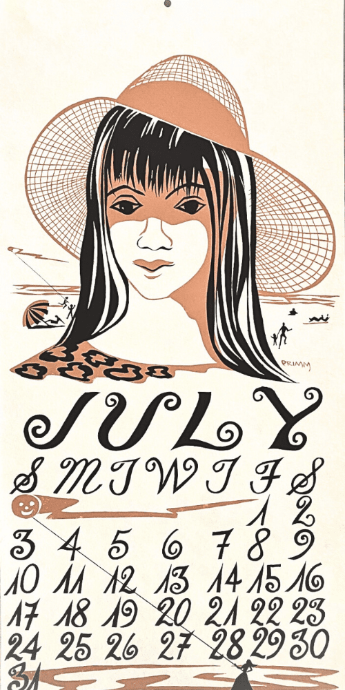 1977 Dolphin Studio Calendar Archive Prints - The Dolphin Studio