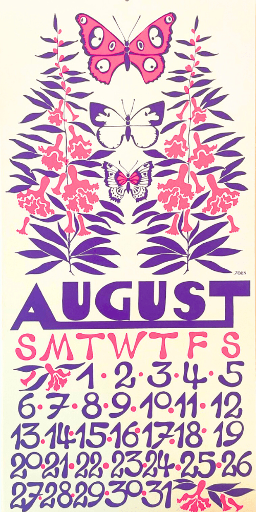 1978 Dolphin Studio Calendar Archive Prints - The Dolphin Studio