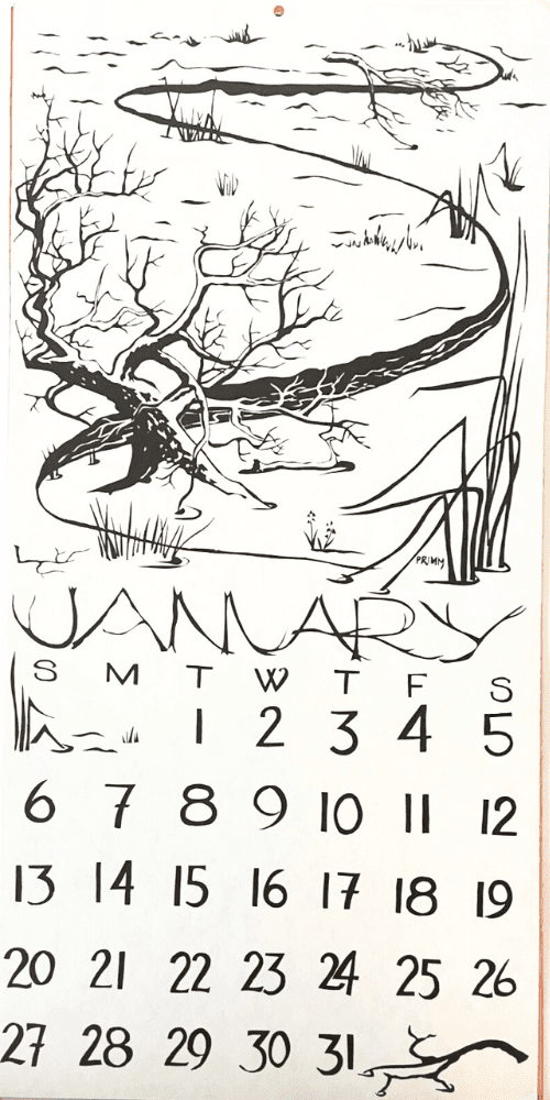 1980 Dolphin Studio Calendar Archive Prints - The Dolphin Studio