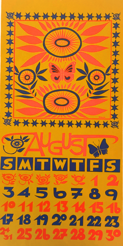 1980 Dolphin Studio Calendar Archive Prints - The Dolphin Studio