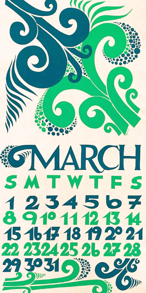 1981 Dolphin Studio Calendar Archive Prints - The Dolphin Studio