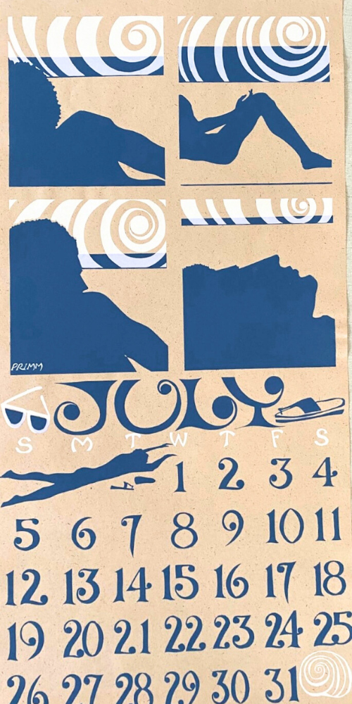 1981 Dolphin Studio Calendar Archive Prints