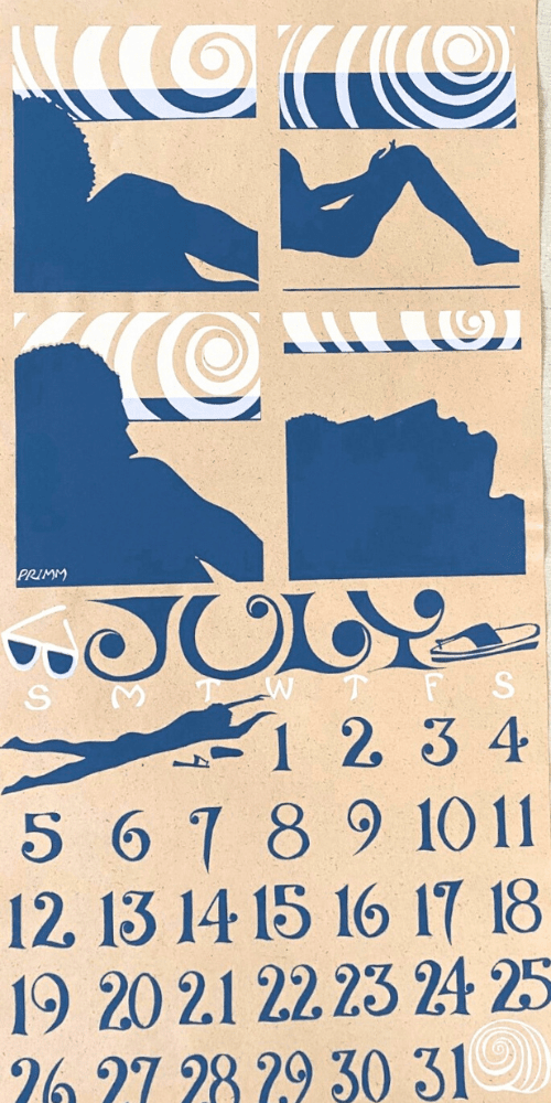 1981 Dolphin Studio Calendar Archive Prints - The Dolphin Studio