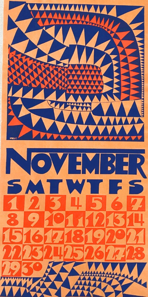 1981 Dolphin Studio Calendar Archive Prints