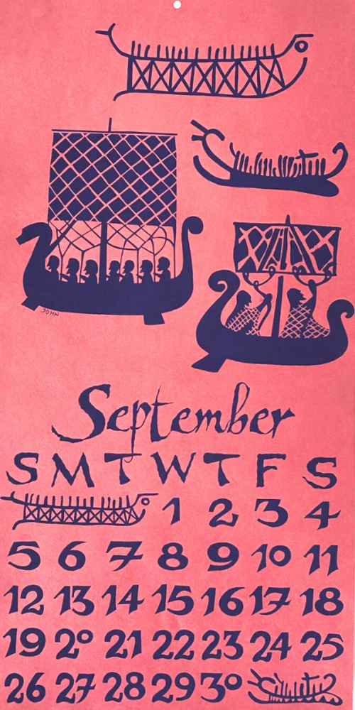 1982 Dolphin Studio Calendar Archive Prints