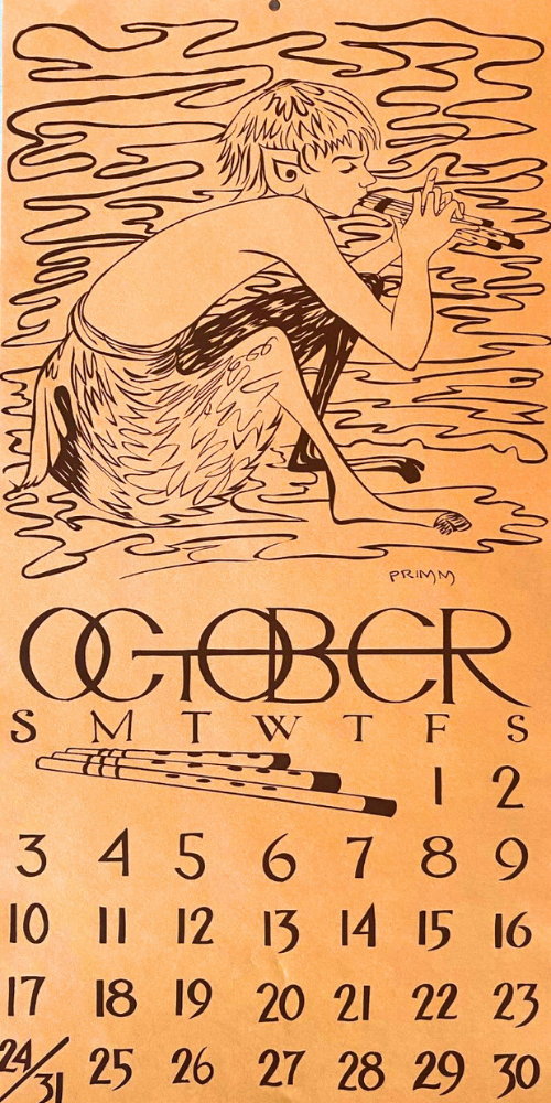 1982 Dolphin Studio Calendar Archive Prints
