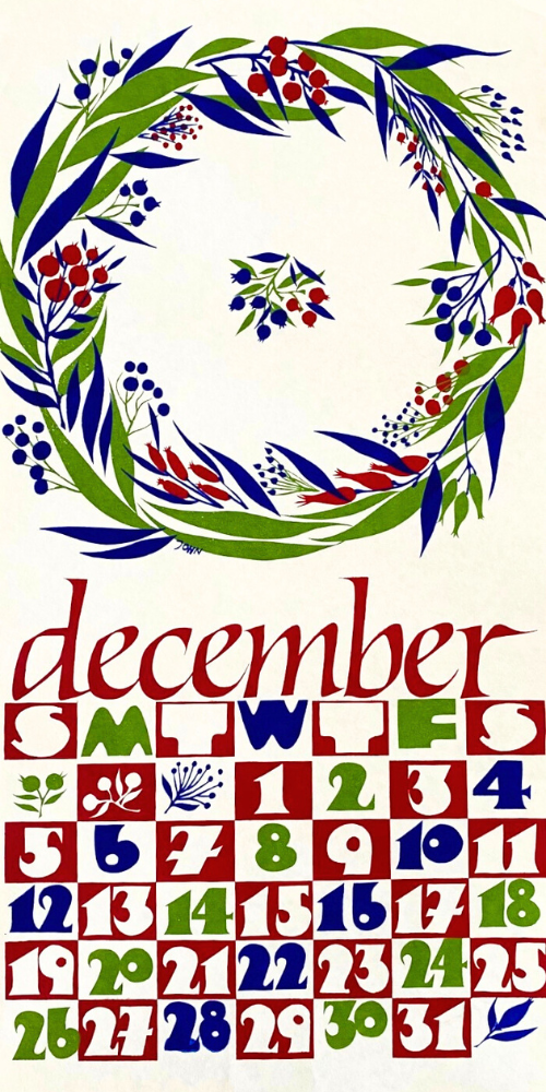 1982 Dolphin Studio Calendar Archive Prints