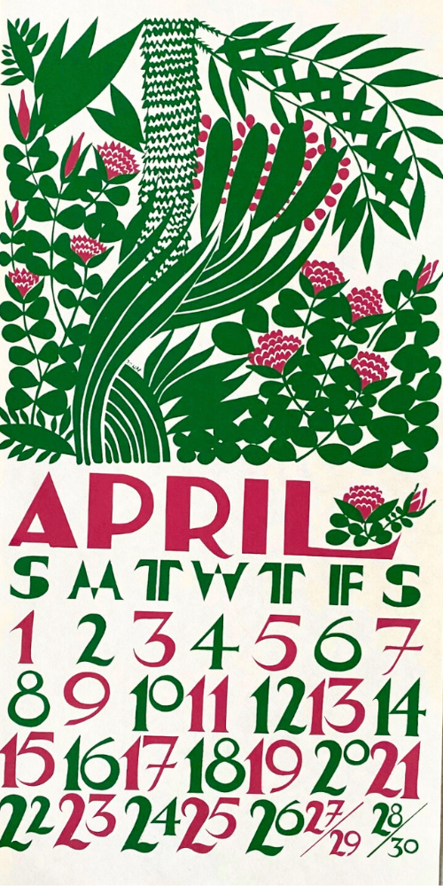 1984 Dolphin Studio Calendar Archive Prints