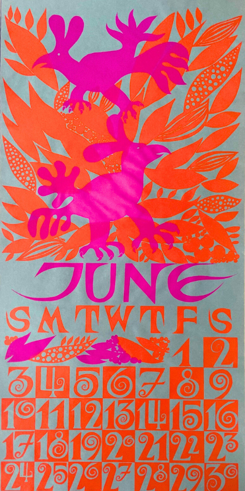 1984 Dolphin Studio Calendar Archive Prints