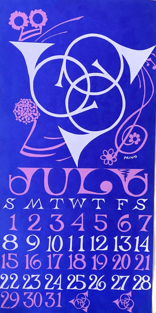 1984 Dolphin Studio Calendar Archive Prints - The Dolphin Studio