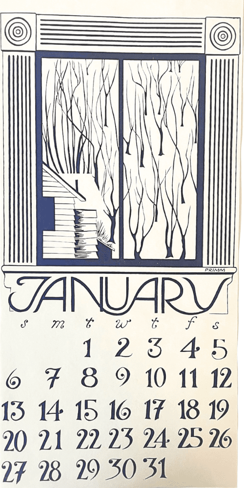 1985 Dolphin Studio Calendar Archive Prints - The Dolphin Studio