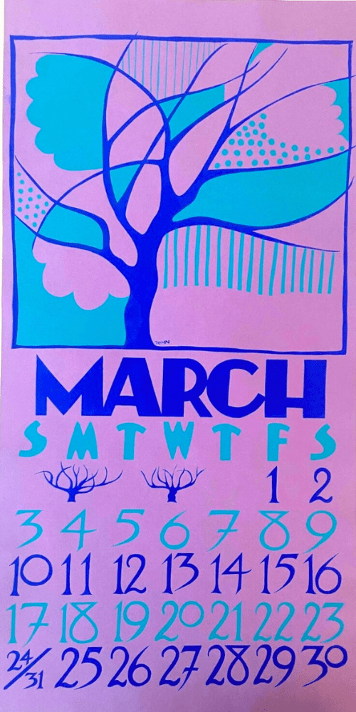 1985 Dolphin Studio Calendar Archive Prints - The Dolphin Studio