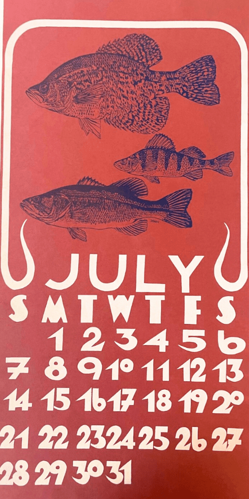 1985 Dolphin Studio Calendar Archive Prints - The Dolphin Studio