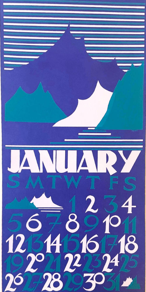 1986 Dolphin Studio Calendar Archive Prints - The Dolphin Studio