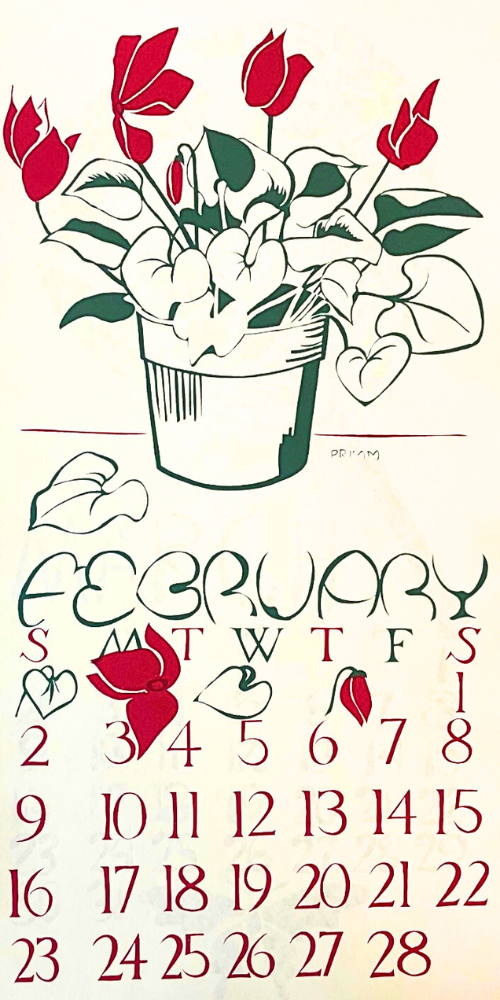 1986 Dolphin Studio Calendar Archive Prints