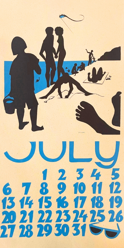 1986 Dolphin Studio Calendar Archive Prints