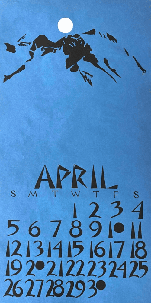 1987 Dolphin Studio Calendar Archive Prints - The Dolphin Studio