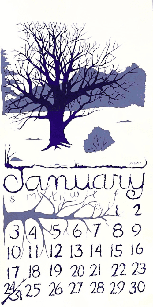 1999 Dolphin Studio Calendar Archive Print - The Dolphin Studio