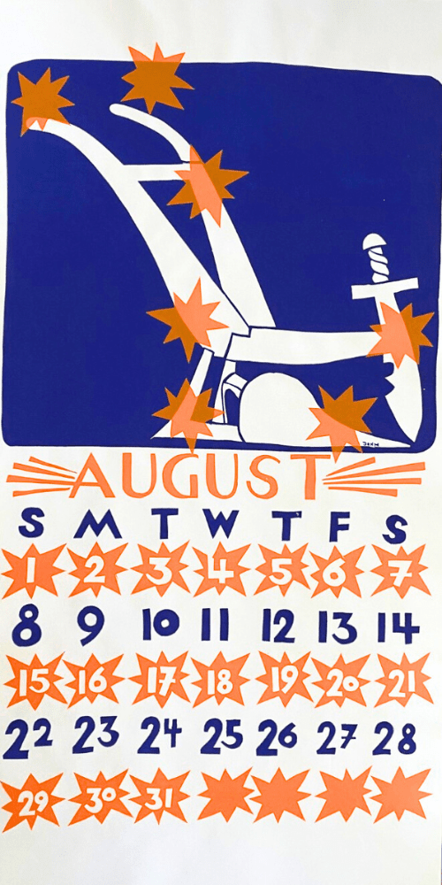 1999 Dolphin Studio Calendar Archive Print - The Dolphin Studio