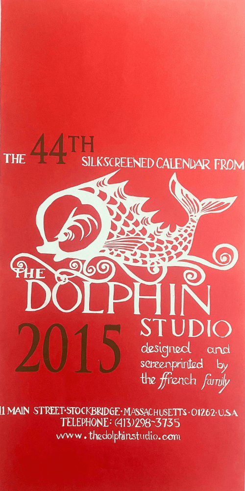 2015 Dolphin Studio Calendar Archive Print - The Dolphin Studio