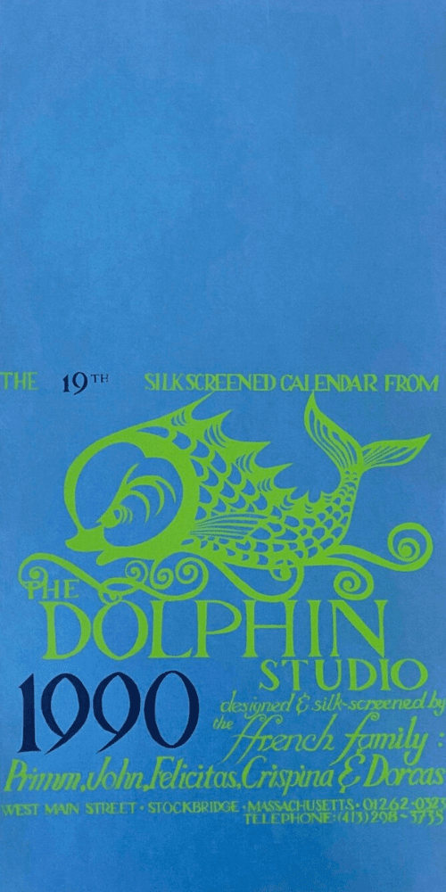 1990 Dolphin Studio Calendar Archive Prints - The Dolphin Studio