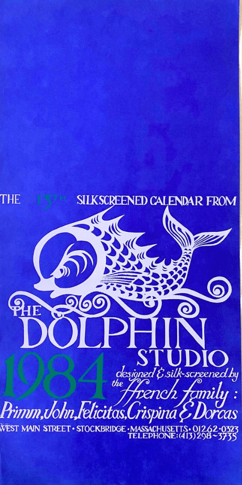 1984 Dolphin Studio Calendar Archive Prints - The Dolphin Studio