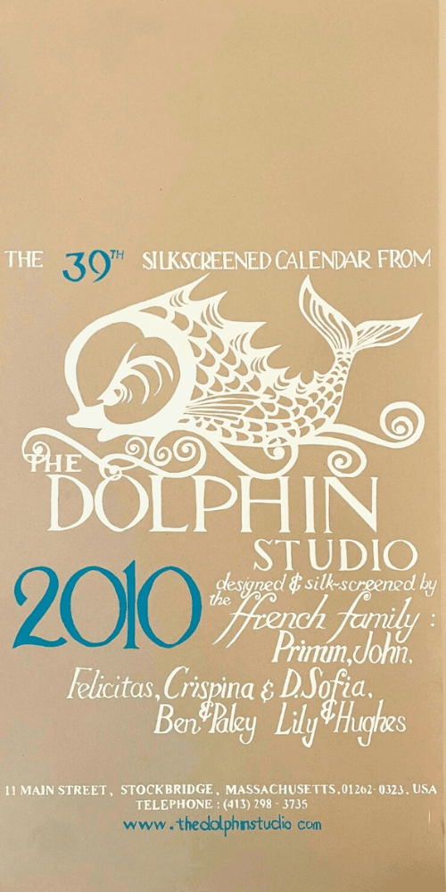 2010 Dolphin Studio Calendar Archive Print - The Dolphin Studio
