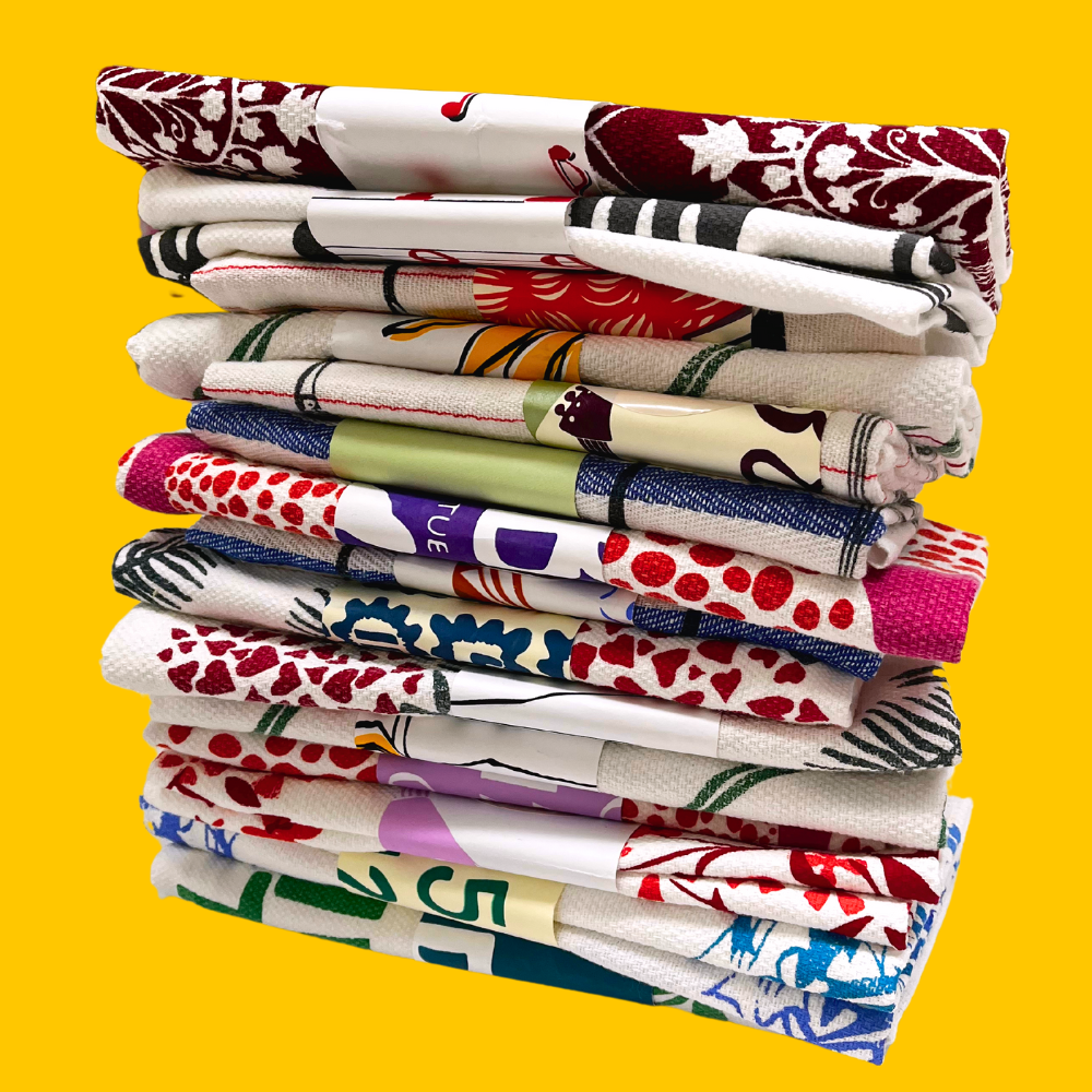 SALE - Huck Kitchen Towels (Pair)