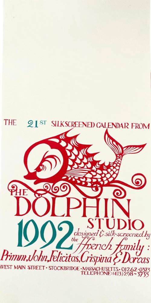 1992 Dolphin Studio Calendar Archive Prints - The Dolphin Studio